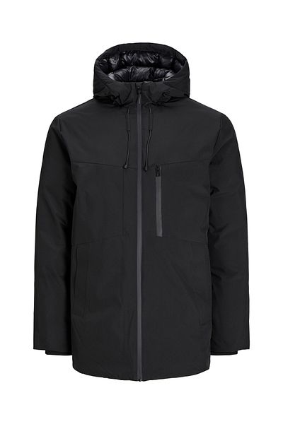 Jack & Jones Jachetă parka neagră pentru bărbați J&J - JJPAYNE 12256884