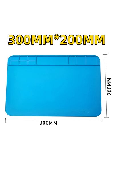 Choice C160 300 X 200mm Esd Heat Insulation Soldering Mat Computer Phone Repair Tool Kit Working Silicone R