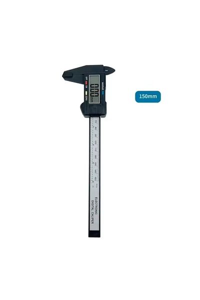 Choice 150mm 150mm 100mm Electronic Digital Caliper Carbon Fiber Dial Vernier Caliper Gauge Micrometer Meas