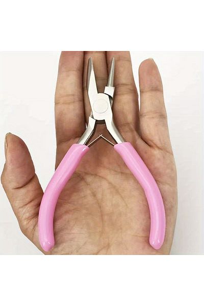 Choice 5-inch Professional Round Concave Pliers, Used For Jewelry Making Mini Precision Wire Loop Tools,...