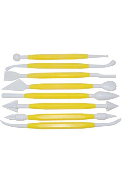 Choice Hot 8pcs/set Plastic Clay Sculpting Set Polymer Modeling Tools Poly form Sculpey For Shaping Play...