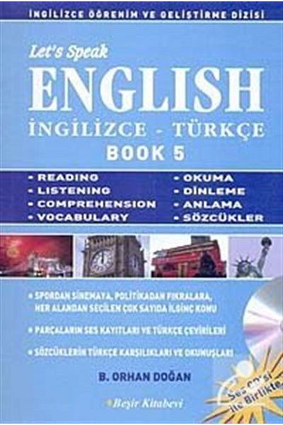 Beşir Kitabevi Let's Speak English - 5th Edition Book