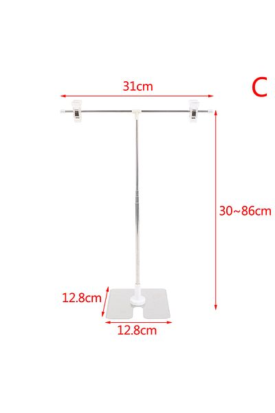 KOQZM C Photography Accessories Professional T-shape Backdrop Stand Photo Background Props Poster Stand C.