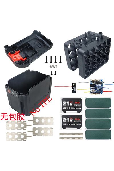 Choice 20corces(20X18650) 10/15/20 Cores Plastic Battery Case Storage Box Shell Pcb Charging Board For Maki