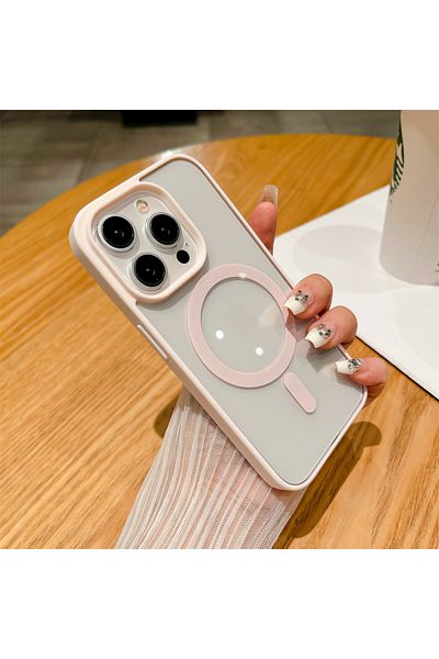 Choice For iPhone 15 Pink Luxury Shockproof Magsafe Wireless Charge Case for iPhone 15 14 Plus 13 12 Mini 1