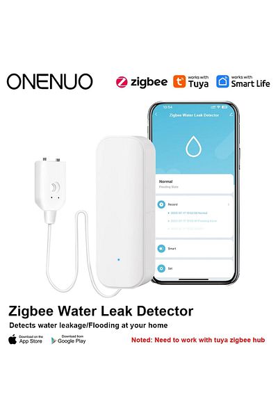 Choice Zigbee Water Onenuo Tuya Zigbee Water Leak Detector Water Flood Sensor Smart Life App Remote Monitor
