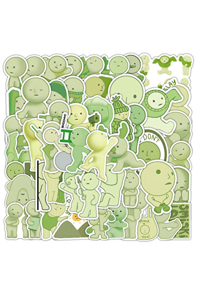 Choice مجموعة ملصقات فينيل مقاومة للماء من Smiski متعددة الألوان مكونة من 50 ...