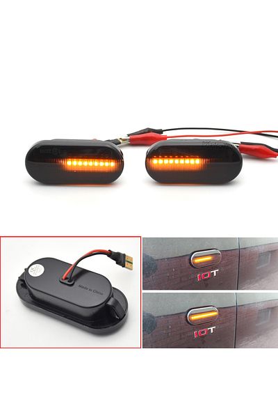 Choice مصباح إشارة الانعطاف الديناميكي LED لـ SEAT Ibiza 6L Cordoba Toledo Leon MK1 MK2