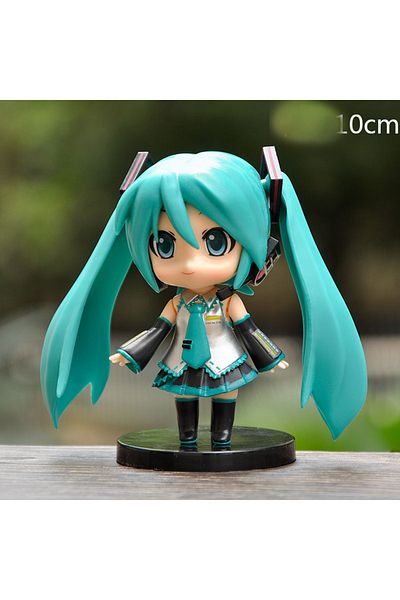 Choice 01 The New Hatsune Miku Figure Mini Character Ornaments Kawai Pink Green Hatsune Home Desk Decoratio