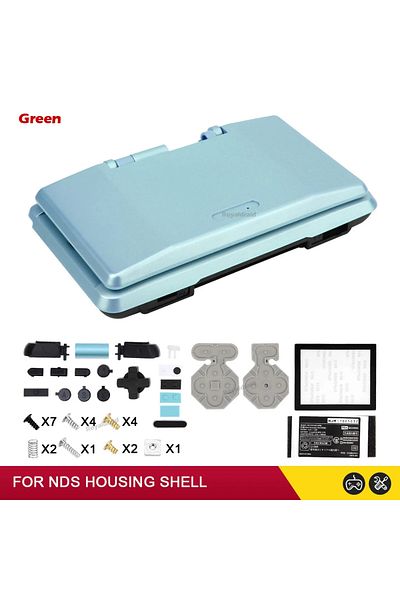 Choice Green 8 Colors Replacement Housing For Nds Full Housing Shell Case Cover With Buttons For Nintend Ds