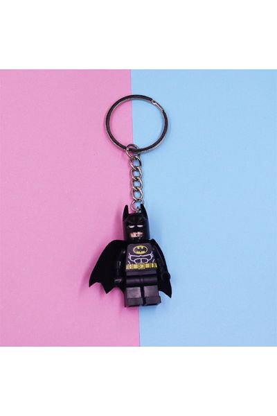 Choice Batman Avengers Spider-man Iron Man Anime Character Building Blocks Key Chain Action Figure Backpack
