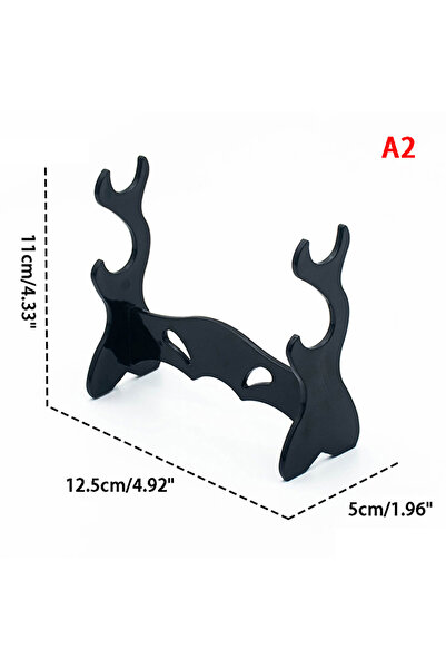 Choice حامل A2 Magic Black Hot Collection Comics ذو طبقتين من الأكريليك حامل ...