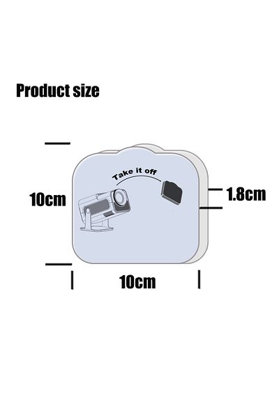Choice Hy320 Lens Cover Ditong Projector Lens Protection Cover Avoid Dust Lens Protector For Magcubic Hy32