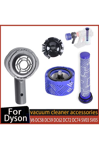 Choice 4pcs Upgrade Motor Rear Cover Hepa Filter For Dyson V6 Dc58 Dc59 Dc62 Dc72 Dc74 Sv03 Sv04 Sv05 Sv06