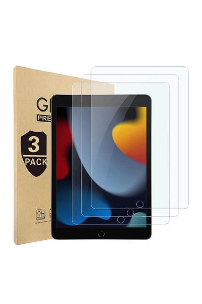 Choice For Ipad 7 8 9 10.2 3pcs Tempered Glass For Ipad Mini 6 Air 5 4 6 3 2 2022 Screen Protector For Ipad