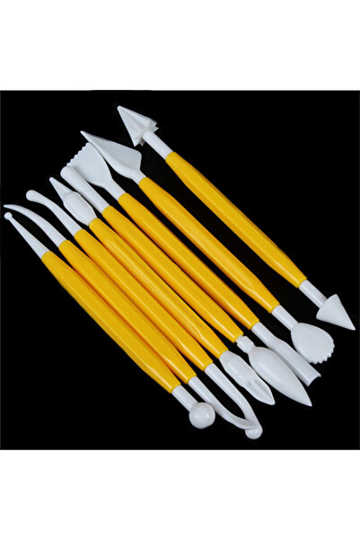 Choice Hot 8pcs/set Plastic Clay Sculpting Set Polymer Modeling Tools Poly form Sculpey For Shaping Play...
