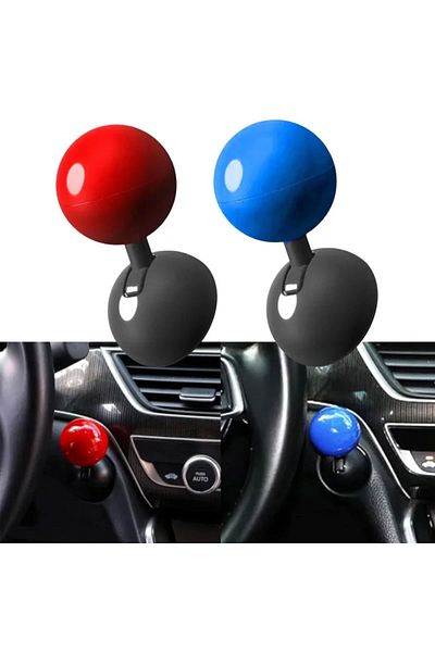 Choice Red And Blue New Car Start Button Push Start Auto Ignition Button Cover Automotive One-touch Button