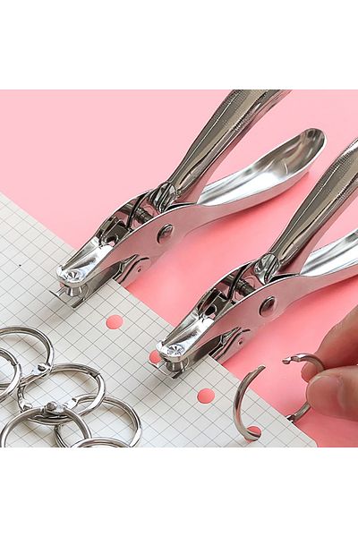 Choice 1 Single Hole Punch 8 Sheet Capacity 6mm Diameter Hole Puncher Hand Paper Scrapbooking Punches For .