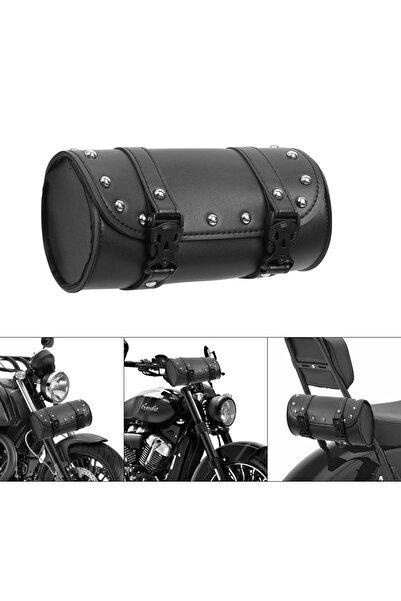 Choice حقيبة شوكة عالمية للدراجات النارية، حقائب سرج جلدية، حقيبة أدوات، حقيب...