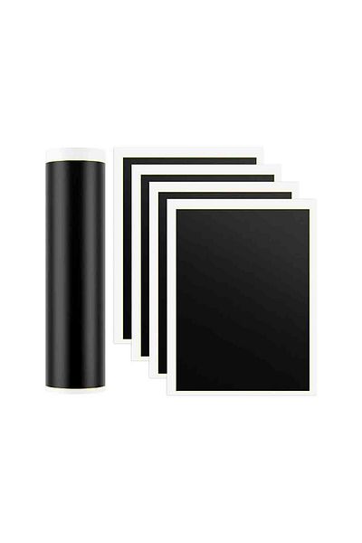 Choice 5pcs 5 Pcs Black Laser Engraving Marking Paper 36*24cm Laser Engraving Paper For Metal, Glass, Ceram