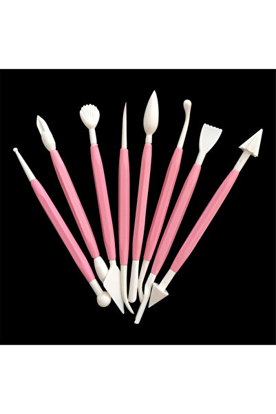 Choice Hot 8pcs/set Plastic Clay Sculpting Set Polymer Modeling Tools Poly form Sculpey For Shaping Play...