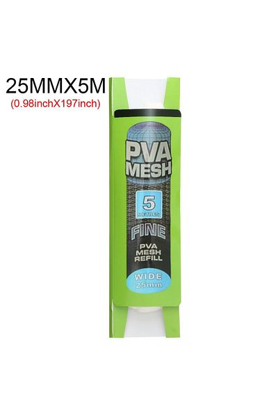 Choice 25mmx5m New Refill Rig Baits Fishing Tools Soluble Bait Wrap Bag Carp Coarse Fishing Water Soluble S