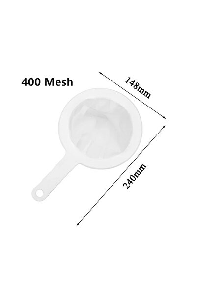 Choice ملعقة مصفاة شبكية دقيقة 400Mesh قطعة واحدة للقهوة والحليب والصويا والز...