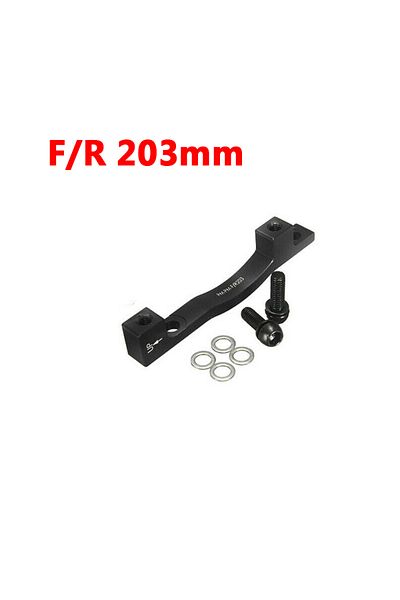 Choice محول قرص فرامل الدراجة F-r203mm Pm/is أسود 180 مم 203 مم محول قرص فرامل الدراجة للدراجة الجبلية على الطريق
