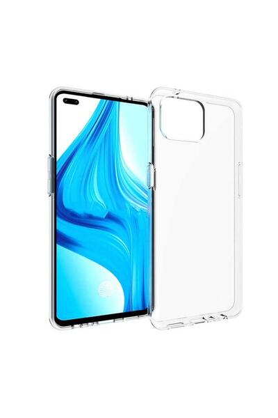 Zebana Oppo Reno 4 Lite Compatible Case Zebana Transparent Soft Silicone Case...