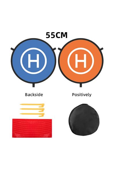 EASONSTARRY 55cm Rf06 Drone Quadcopters Accessories Universal 55cm 75cm Foldable Landing Pad Rc Dron Mat Quadcop
