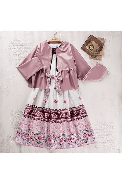 Elayza ROCHIE DE SĂRĂRI PENTRU FETE CU JACHETĂ 2358-59