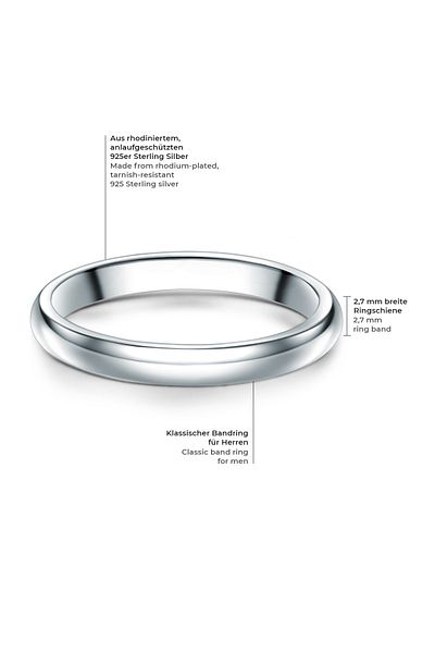 Trilani Silberring Ring Sterling Silber