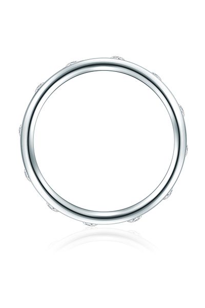 Trilani Silberring Ring Sterling Silber Zirkonia weiß