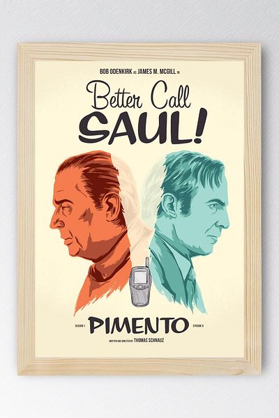 Saturn Pictură înrămată Better Call Saul - Pictură poster Saul Goodman