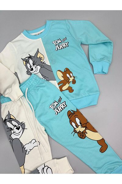 mislina kids Tom and Jerry Printed Men's Bottom-Top Set
