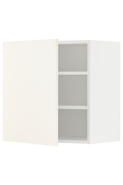 IKEA METOD, mutfak duvar dolabı, VALLSTENA beyaz, 60x60 cm