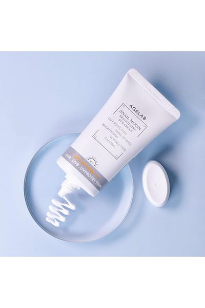 AGELAB Snail Mucin Brightening Sun Cream SPF 50+ PA+++ | Korean Skincare | All Skin Type 70ml