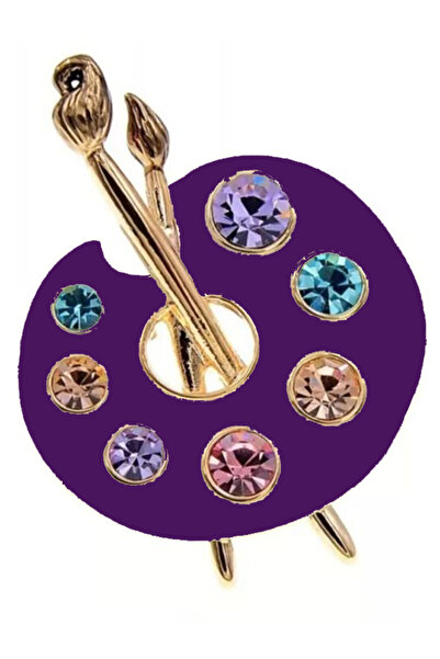 MRK Resim Paleti Broş