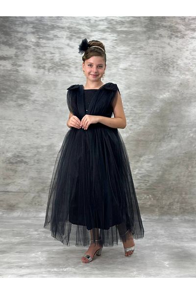 defada Girl's Full Length Long Evening Dress Wedding Party Dress