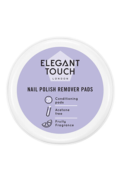 Elegant Touch وسادات إزالة طلاء الأظافر 20 قطعة