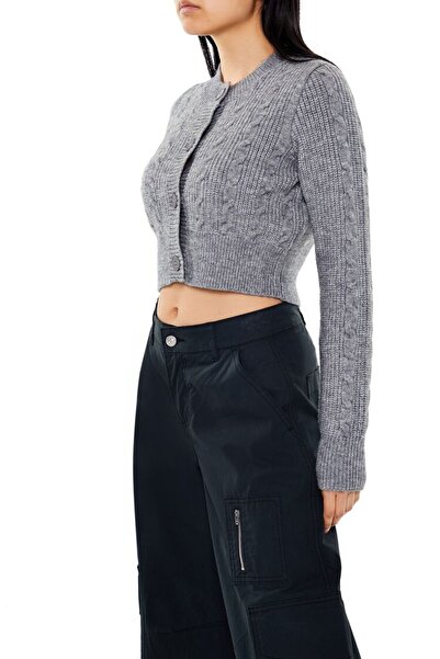 Forever 21 Örgü Crop Hırka