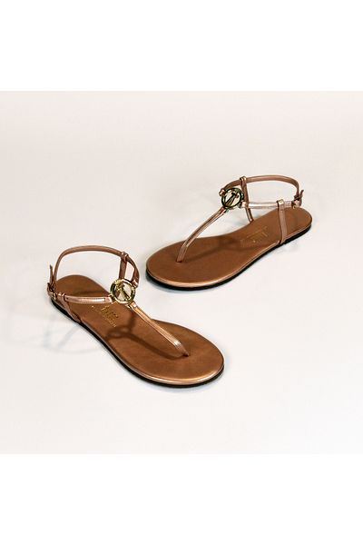 Tkees Women's Rose Stylish Buckle Sandals