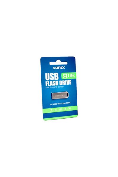 Sunix 8 GB Metal USB Flash Memory
