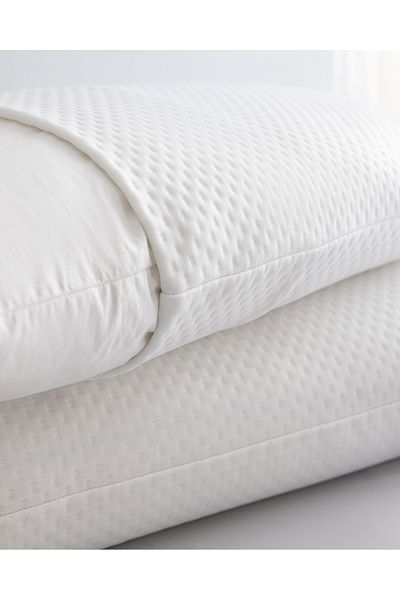 Madame Coco Elicia Set of 2 White Liquid Proof Pillow Mattresses