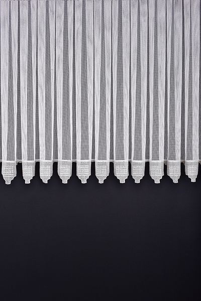 Setekshome Tulle Curtain Lace V7 Ds:14328 1X3 Close Pleat 1St Quality Off White