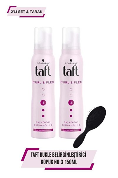Taft Saç Köpüğü Bukle Belirginleştici No:3 2 Adet Tarak