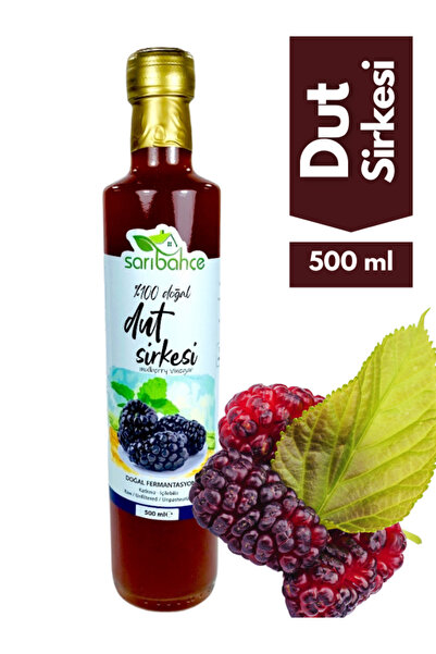 Sarıbahçe Dut Sirkesi 500 ml - Organik Doğal Fermente