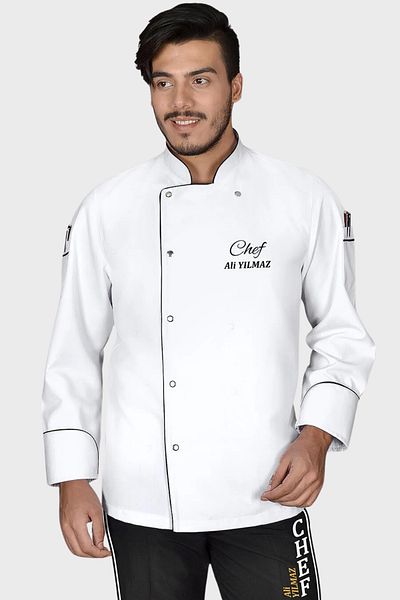 Üniformanya Chef Dress - Name Gift, Chef Jacket & Clothes, Chef Cook Jersey
