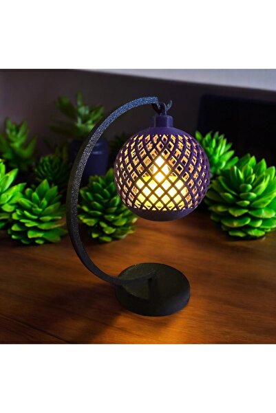 Genel Markalar Ledli Masa Dekorasyonu Mumluk Minimal 16 Cm , Yılbaşı Hediyesi...