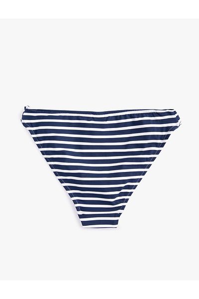 Koton Bikinihose mit normaler Taille und strukturiertem Fensterdetail